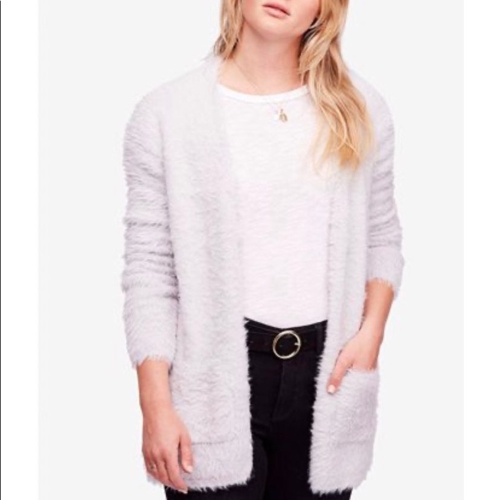 Fuzzy Free People Cardigan